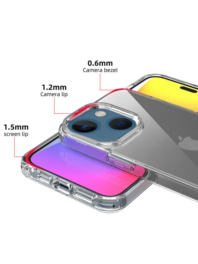 Case für iPhone 14 Plus in Transparent