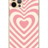 Case für iPhone 14 Pro Max  in Rosa/ Creme