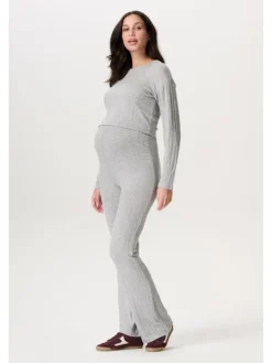 Casual Hose Drobak in Grey Melange