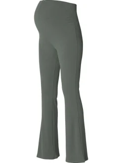 Casual Hose Flared Heja in Olive