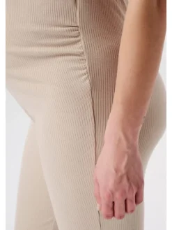 Casual Hose Flared Heja in Light Sand