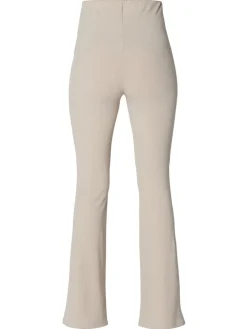 Casual Hose Flared Heja in Light Sand