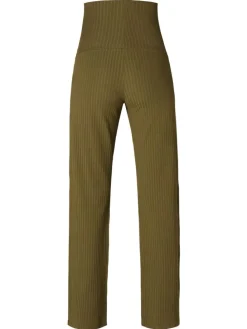 Casual Hose Rebild in Dark Olive