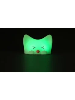 Catty Cat RGB LED Nachtlicht in Weiß ab 0 Monate