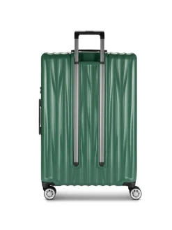 Cervia 2.0 4 Rollen Trolley L 77 cm mit Dehnfalte in smaragd-green