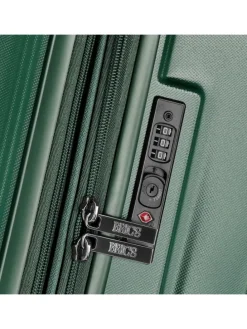 Cervia 2.0 4 Rollen Trolley L 77 cm mit Dehnfalte in smaragd-green