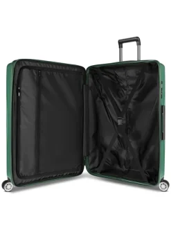 Cervia 2.0 4 Rollen Trolley L 77 cm mit Dehnfalte in smaragd-green