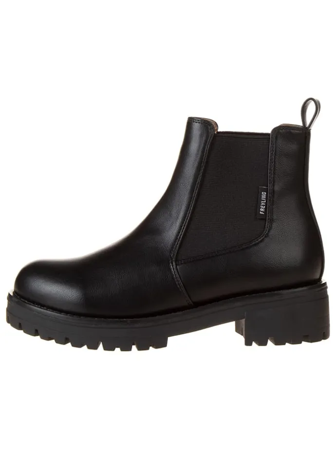 Chelsea-Boots in Schwarz