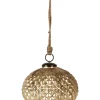 Christbaumkugel in Gold - (H)15 x Ø 15 cm