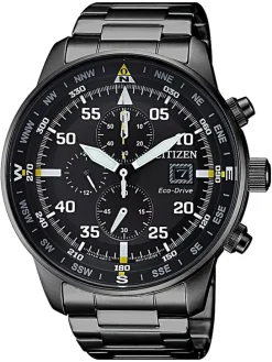 Chronograph in Schwarz
