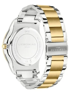 Chronograph in Silber/ Gold/ Weiß