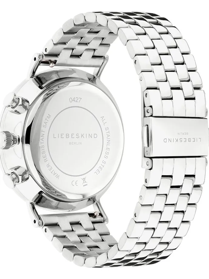 Chronograph in Silber/ Mint