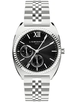 Chronograph in Silber/ Schwarz
