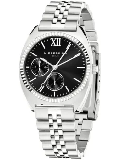 Chronograph in Silber/ Schwarz