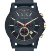 Chronograph "Outerbanks" in Dunkelblau