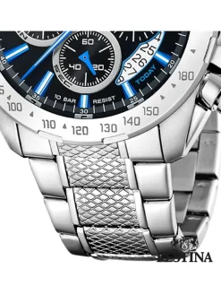 Chronograph-Armbanduhr Festina Timeless Chronograph silber groß (ca. 45mm)