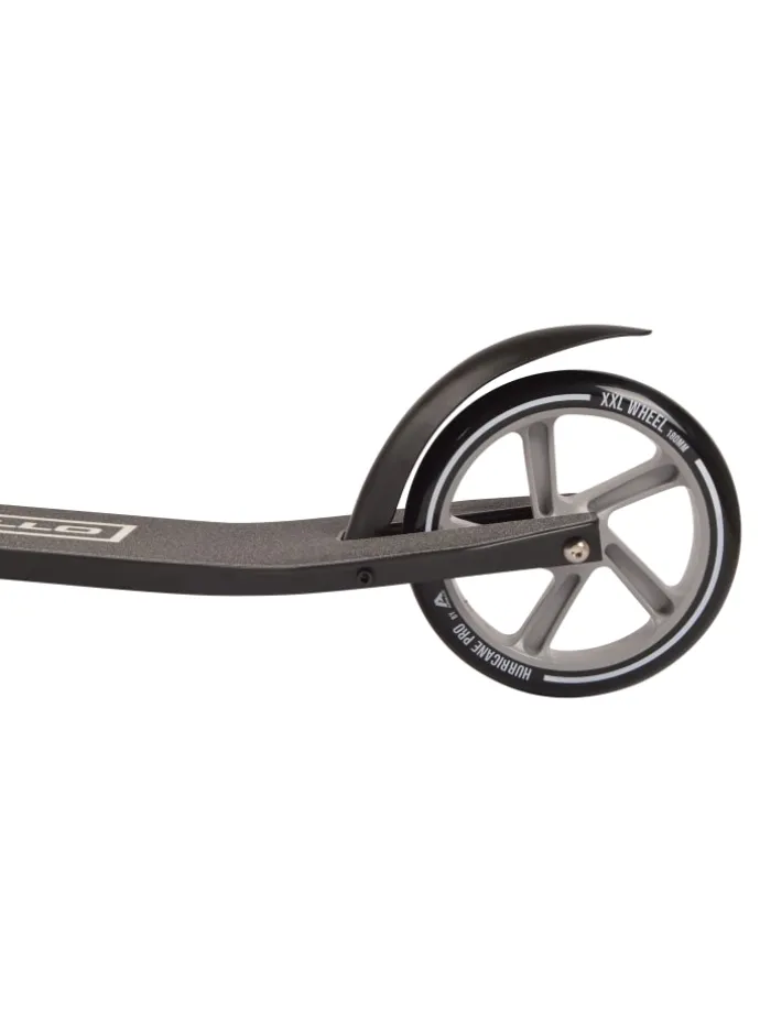 City Scooter " Hurricane " in schwarz/silber