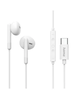Classy Earbuds, USB-C, Weiß in Weiß