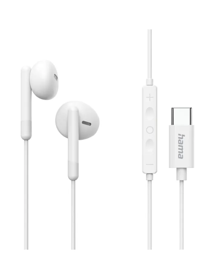Classy Earbuds, USB-C, Weiß in Weiß