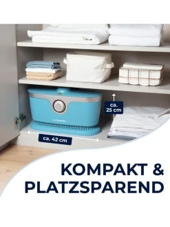 CLEANmaxx Bügler Hellblau für Hemden & Blusen + Bügler-Aufsatz für Hosen
