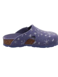 Clogs in Lila