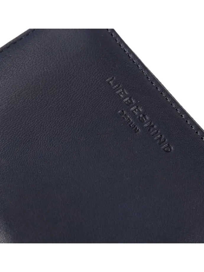 Conny Geldbörse Leder 12 cm in cobalt night