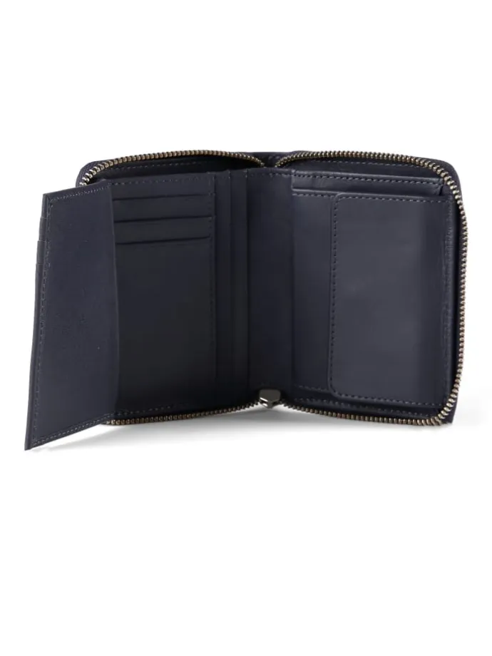 Conny Geldbörse Leder 12 cm in cobalt night