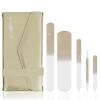 CONTOUR LUXE Glas-Nagelfeilenset in gold