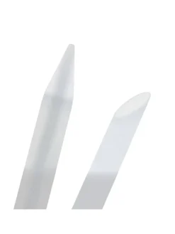 CONTOUR LUXE Glas-Nagelfeilenset in silber