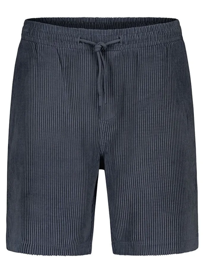 Cordbermudas in Dunkelblau