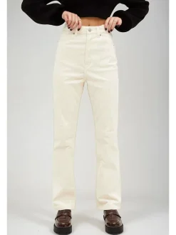 Cordhose in Creme