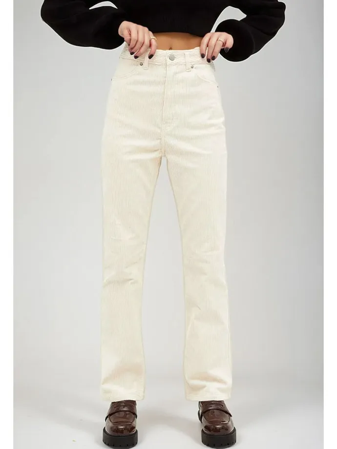 Cordhose in Creme