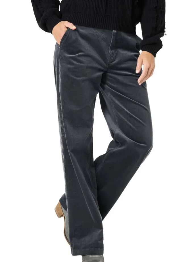 Cordhose in Schwarz