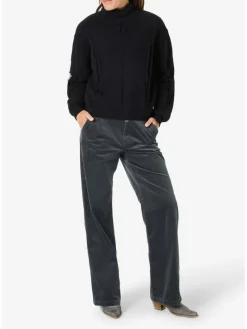 Cordhose in Schwarz