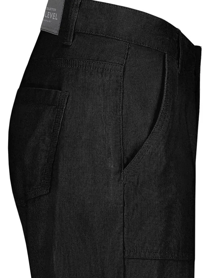 Cordhose in Schwarz