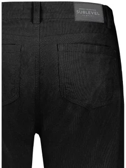 Cordhose in Schwarz