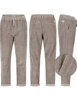 Cordhose in Taupe