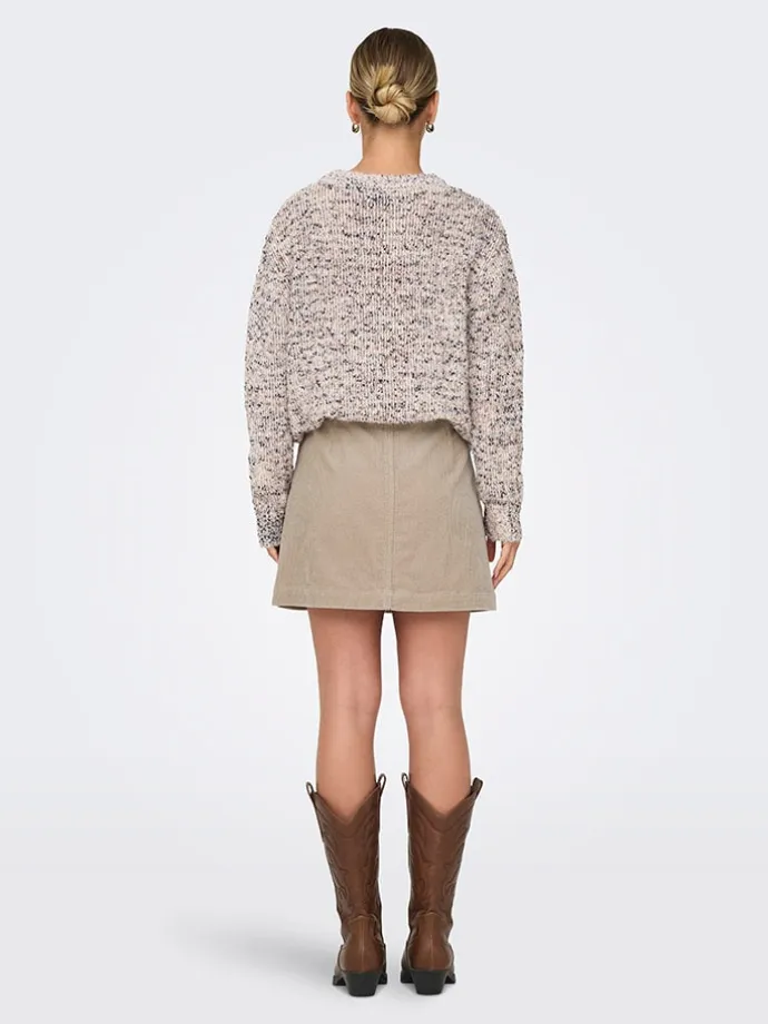 Cordrock in Beige