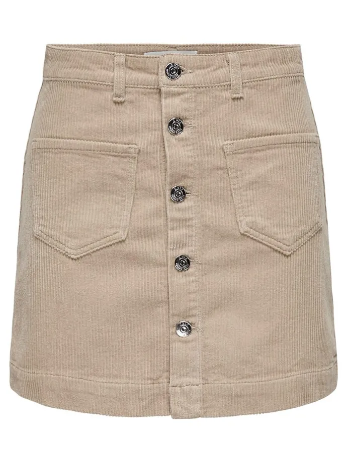Cordrock in Beige