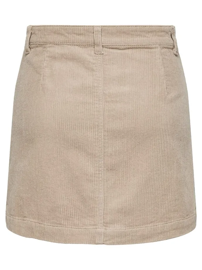 Cordrock in Beige