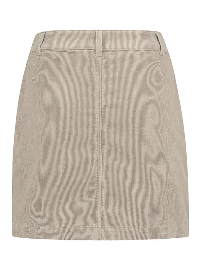 Cordrock in Beige