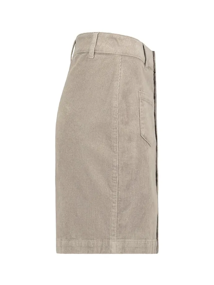 Cordrock in Beige