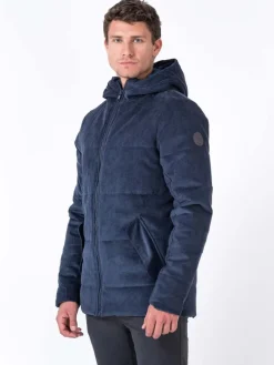 Cord-Steppjacke