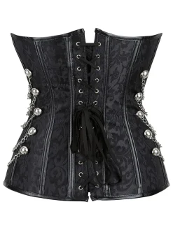 Corsage in Schwarz