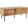 Couchtisch "Kyoto" in Hellbraun - (B)100 x (H)50 x (T)45 cm