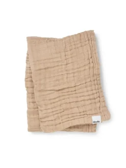 Crinkled Blanket - Blushing Pink in Rosa 120 x 120cm