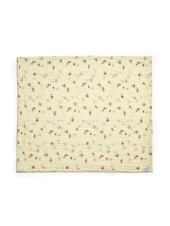 Crinkled Blanket - Playground Spaceland in Bunt 120 x 120cm