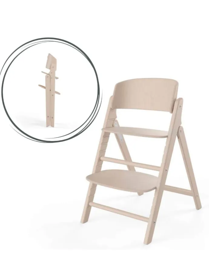 Cybex Click & Fold Hochstuhl - Farbe: All Natural