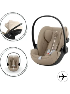 Cybex Cloud G i-Size Plus Babyschale Farbe: Almond Beige
