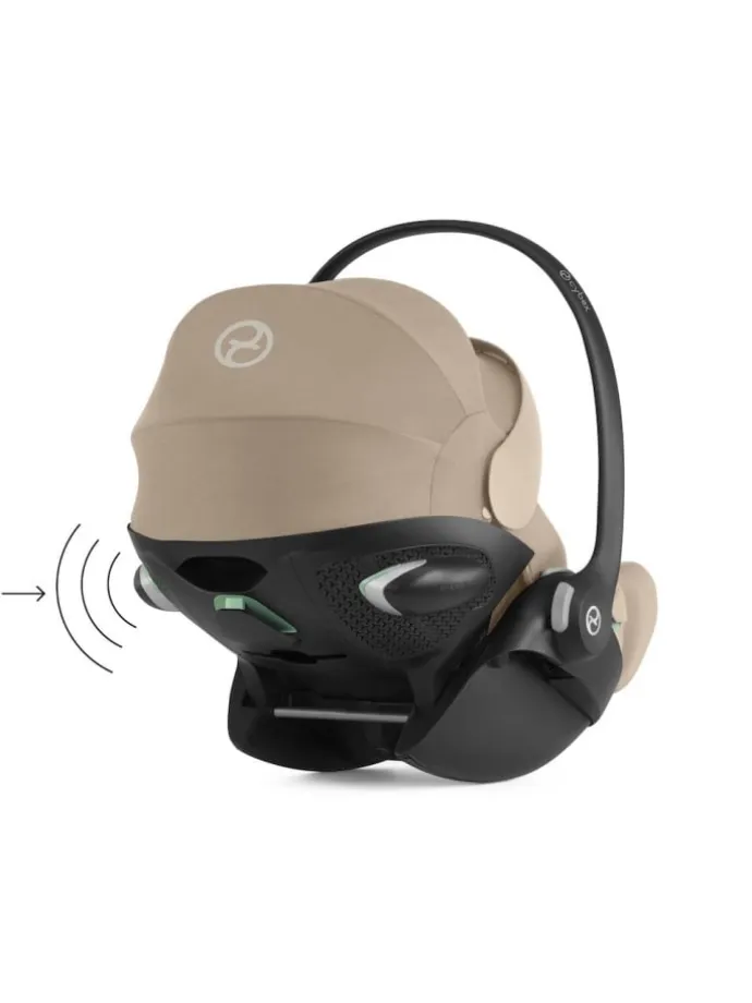 Cybex Cloud G i-Size Plus Babyschale Farbe: Almond Beige